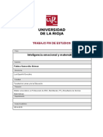 Inteligencia Emocional y Matemáticas