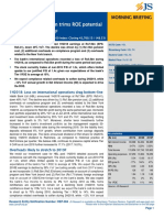 Banks - HBL - Expense Burden Trims ROE Protential For 2018-19 - JS