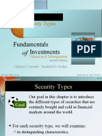 Security Types Security Types: Fundamentals Investments