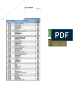 Total Lab Marks Sheet: S# Enrollment Student Names