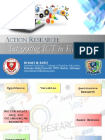 Action Research Integrating ICT in Education