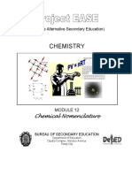 Chemistry: Chemical Nomenclature