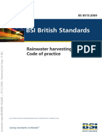 BS8515-2009 - Rain Water Harvesting