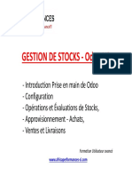 Diapo Odoo Entrepot Stock V8