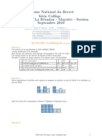 ILEMATHS - Maths - 3 Sujet Brevet 10 07 PDF