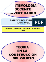 Epistemologia Docente - Investigador