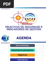 Objetivos e Indicadores de Seguridad BASC - Oct 2019