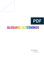 Glosario de Términos