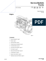 Service Bulletin Trucks: Engine