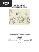 Social Audit Manual by Nird