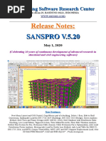 SANSPRO V520 Release Notes