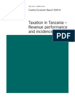 Taxation in Tanzania - Revenue Performance and Incidence - 1378