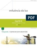 CienTic8 - E4 Influência Da Luz