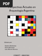 Perspectivas Actuales en La Arqueología Argentina (IBarbarena, Borrazzo & Borrero)