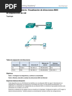 5.1.2.8 Lab - Viewing Network Device MAC Addresses PDF