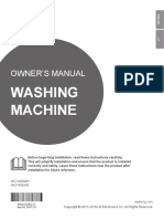 Washing Machine: Owner'S Manual