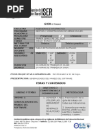 GUIA DE TRABAJO A ESTUDIANTES. Semanas 12,13 y 14