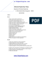 CC7003-Industrial Safety Management PDF