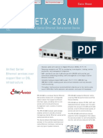 ETX-203AM: Universal Carrier Ethernet Demarcation Device