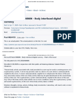 Microsoft Patent 060606 - Body Interfaced Digital Currency - (We) Are The News