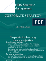 Corporate Level Strategy Lecture Slides 2009.10