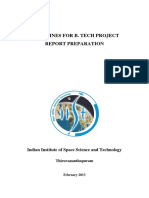 Final Year Project Report Format PDF