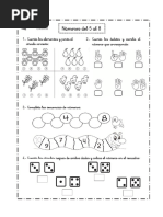 Números Del 5 Al 8