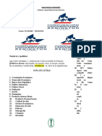 Sopa de Letras Macroeconomía