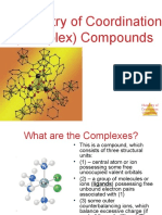 Chemistry of Coordination Compounds