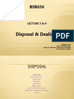 BSR656 Lecture 4 & 5 (Disposal and Dealings)