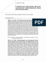 The Flowering Phenology and Floral Biology of Nepenthes Macfarlanei (Nepenthaceae) From Mt. Purun, Peninsular Malaysia