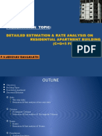 ESTIMATION and RATE ANALYSIS OF RESIDENT