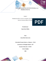 Fundamentos Políticos, Técnicos y de Gestión, de La Estrategia Nacional de Atención A La Primera Infancia (Colombia)