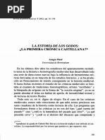 La Estoria de Los Godos. La Primera Crónica Castellana