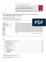 Balu 2009 Adult Hippocampal Neurogenesis-Regulation Functional Implications