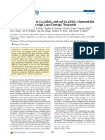 Optical Nonlinearity In Cu Cdsns And Α/Β-Cu Znsis: Diamond-Like Semiconductors With High Laser-Damage Thresholds