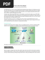 How To Configure DNS Server On A Cisco Router