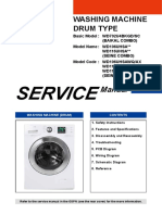 Service: Washing Machine Drum Type