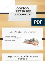 Costo y Precio Del Producto