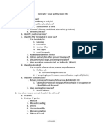 Contracts 1 - Quick Issue Spotting Guide