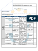 Rubrica Evaluativa Cp-Cisco