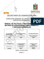 Manual de Adquisiciones y Servicios