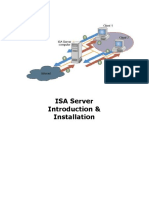 ISA Server Introduction & Installation