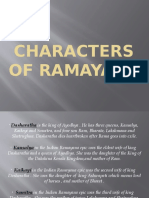 Characters of Ramayana