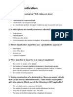 Quiz 6 - Classification