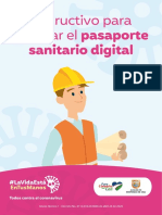 Cartilla Pasaporte Sanitario Digital PDF