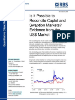 IR - Quant - 101105 - Is It Possible To Reconcile Caplet and Swaption Markets