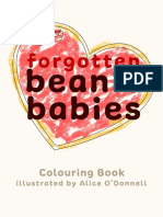 Forgotten Beanie Babies Colouring Book