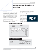 Understanding Output Voltage Limitations of DC/DC Buck Converters