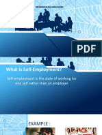 Self Employment